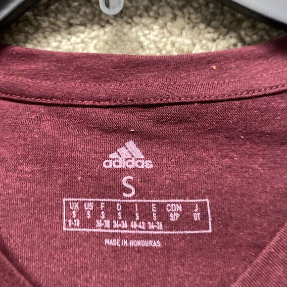 Arizona State Sun Devils Shirt Womens Small Red Maroon Short Sleeve Retro Logo - Picture 14 of 15